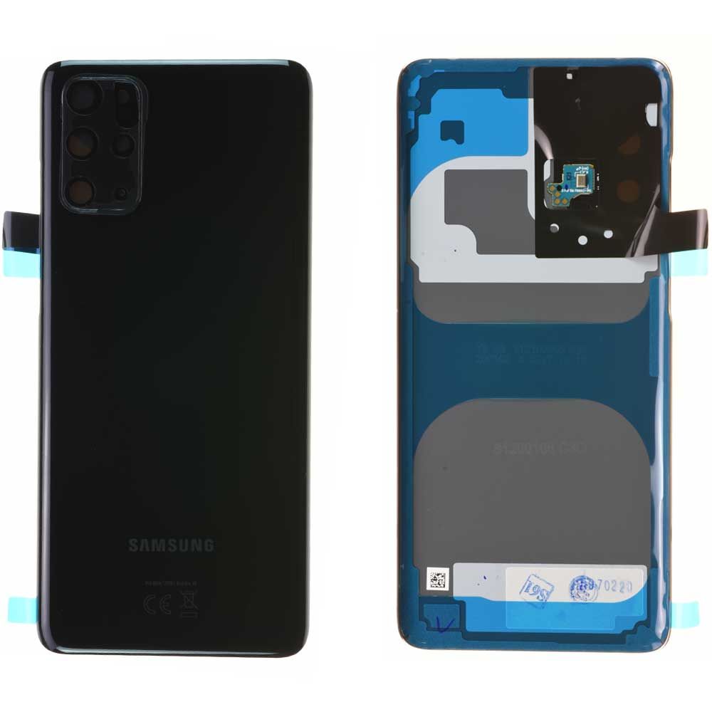 Vitre arrière Samsung Galaxy S20+ 4G (G985F) / S20+ 5G (G986B) Noir Origine