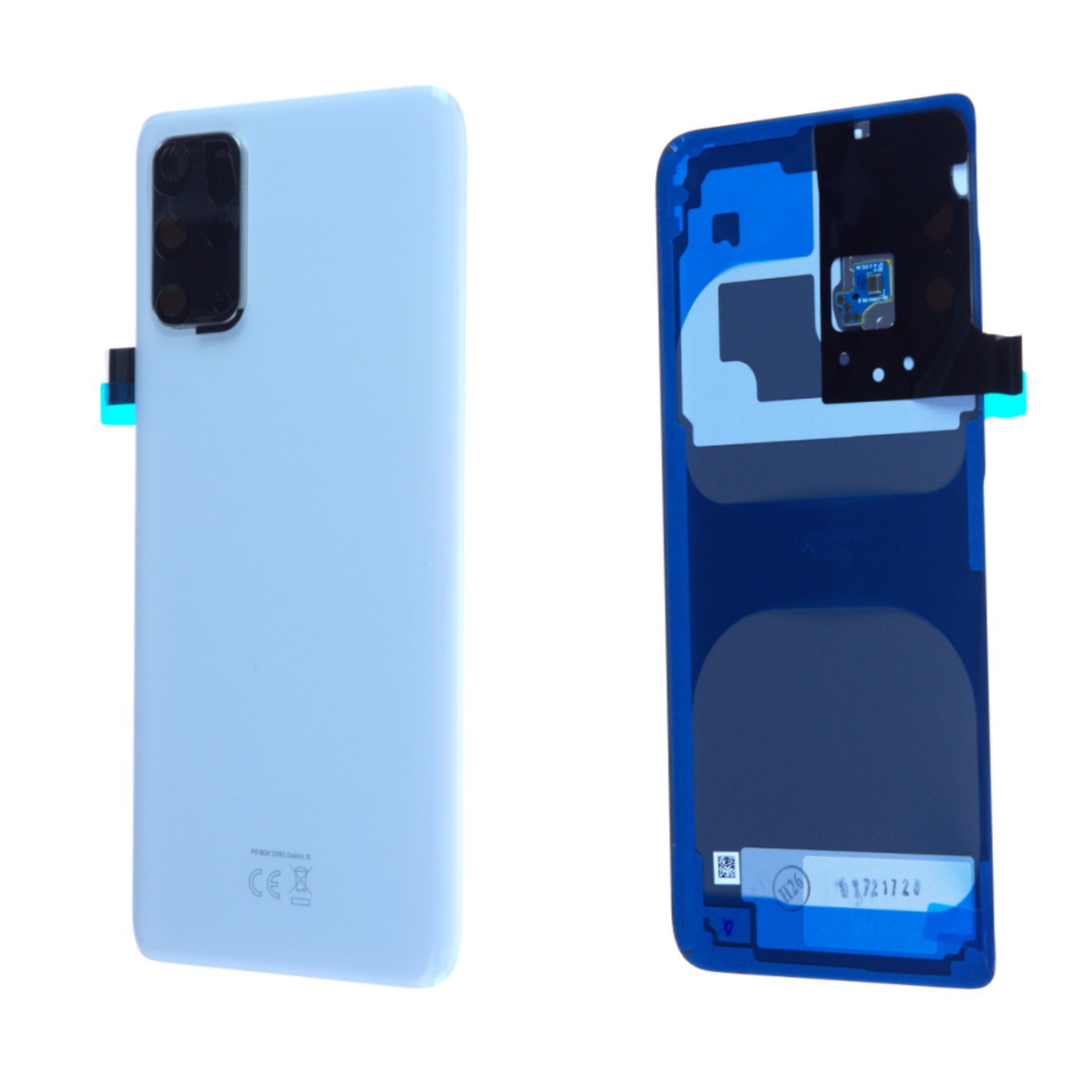 Vitre Arrière Samsung Galaxy S20+ ( G985 / G986 ) Blanc Origine