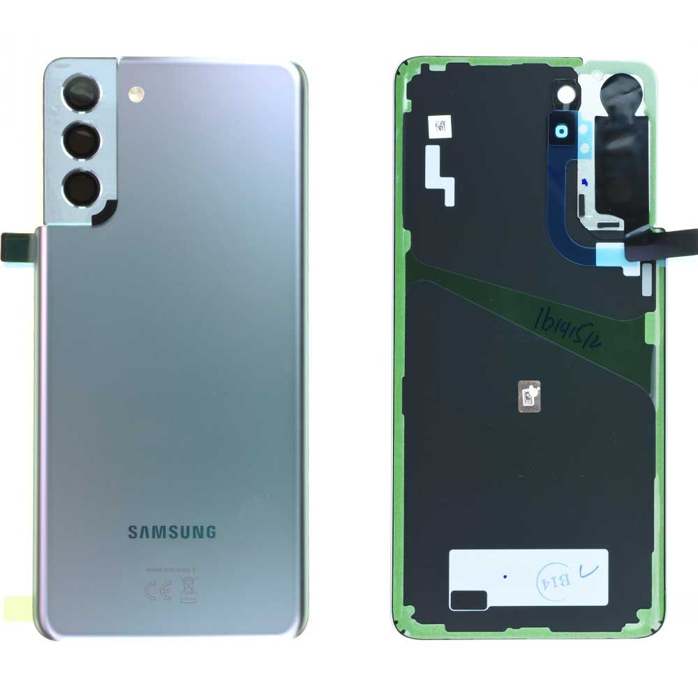 Vitre Arrière Samsung Galaxy S21+ 5G (G996B) Argent Origine