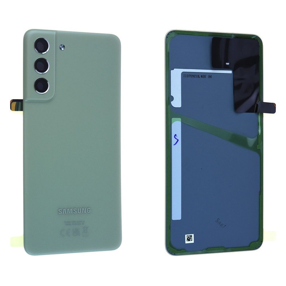 Vitre arrière Samsung Galaxy S21 FE (G990B) Vert Origine démonter (PIEC)