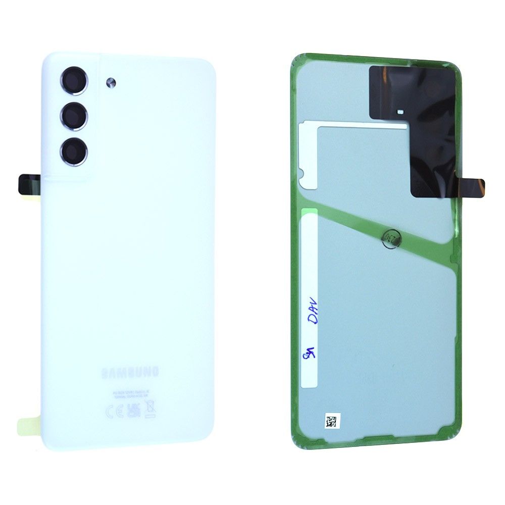 Vitre Arrière Samsung Galaxy S21 FE (G990B) Blanc Origine