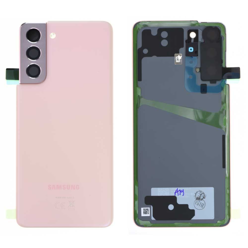 Vitre Arrière Samsung Galaxy S21 (G991B) Rose Origine