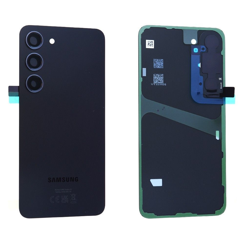 Vitre Arrière Samsung Galaxy S23 (S911B) Noir Occasion Grade A