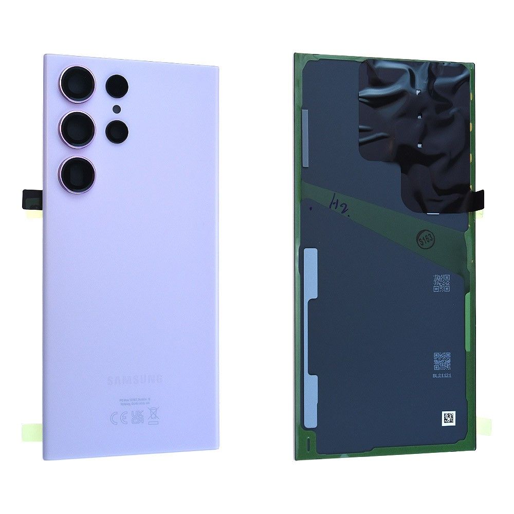 Vitre Arrière Samsung Galaxy S23 Ultra (S918B) Lavande Origine