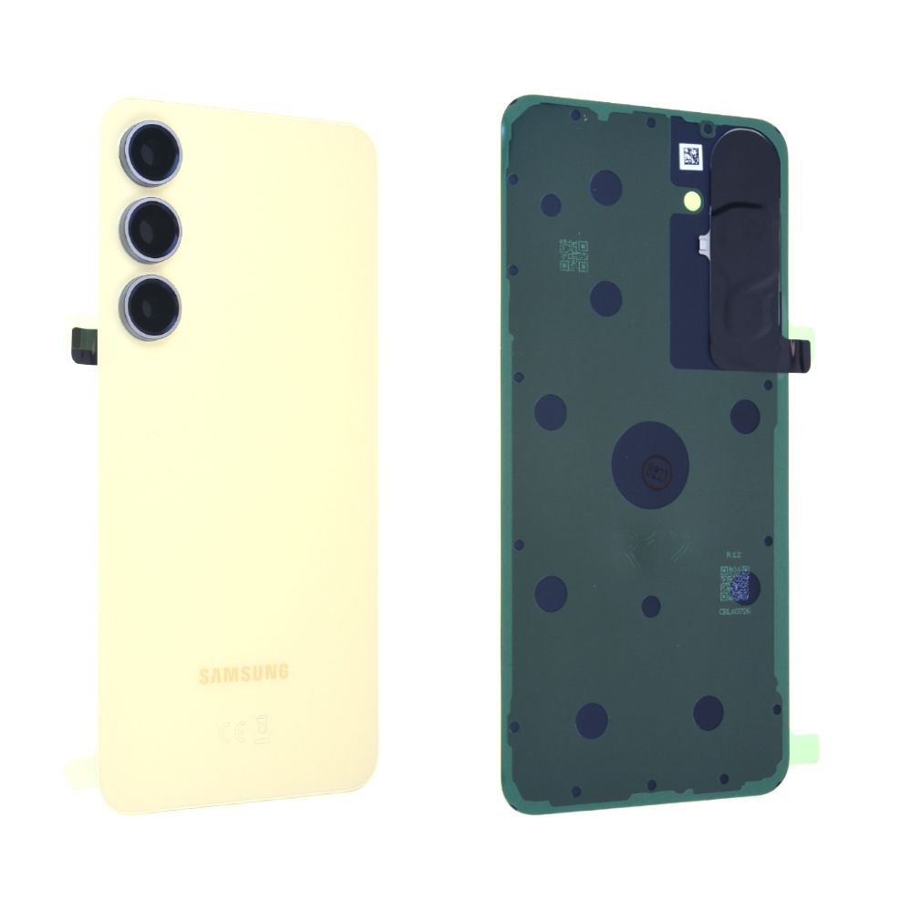 Vitre Arrière Samsung Galaxy S24 FE (S721B) Jaune Origine