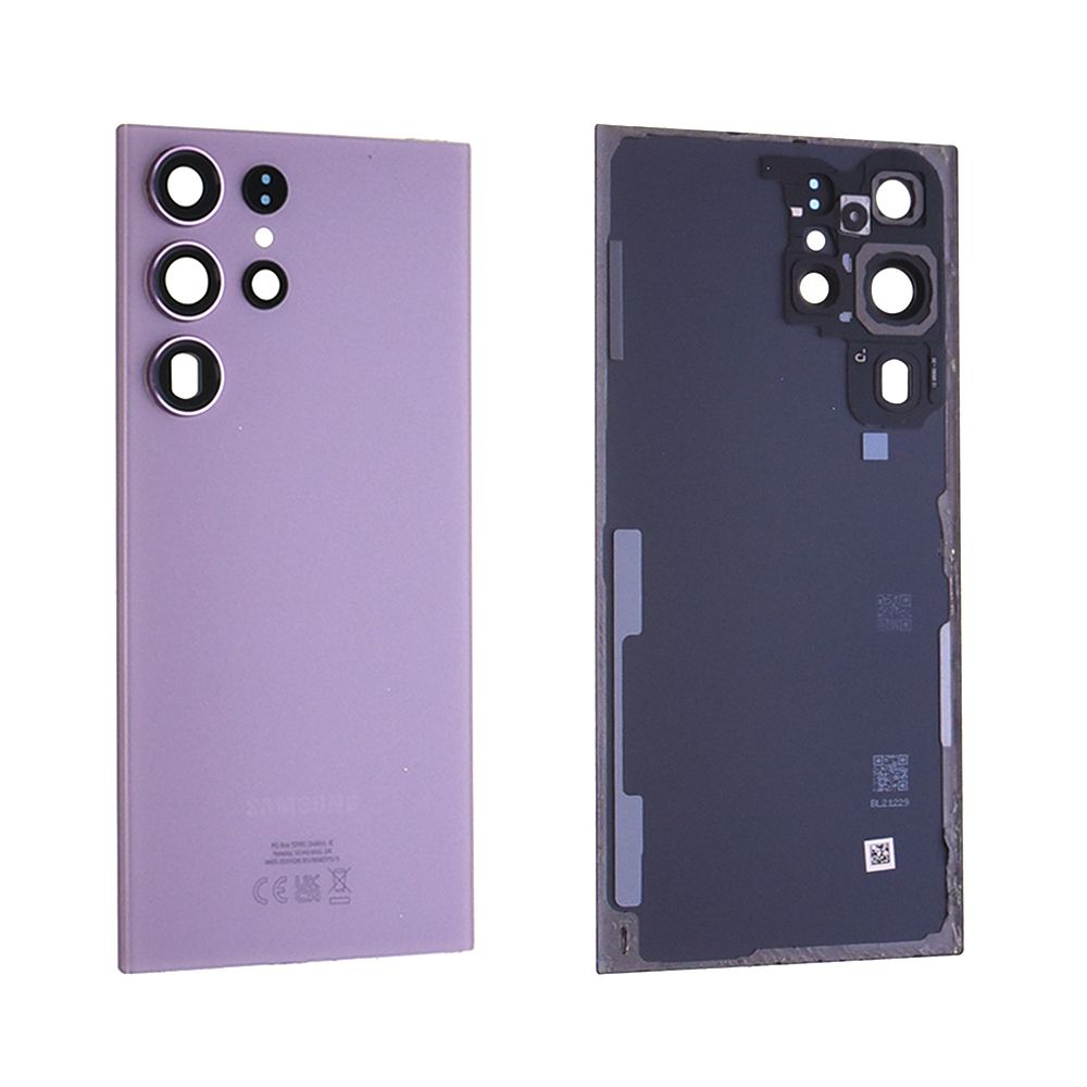 Vitre Arrière Samsung Galaxy S23 Ultra (S918B) Rose Occasion Grade A