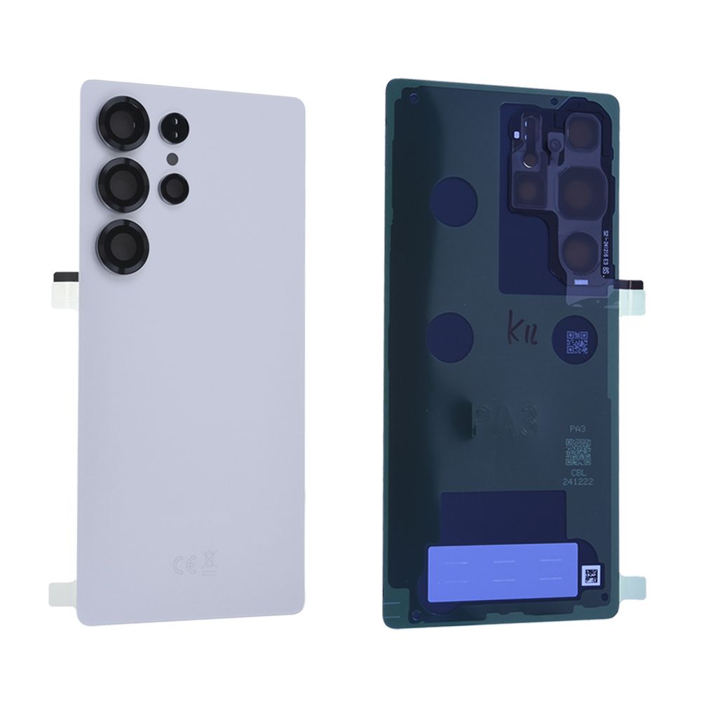 Vitre Arrière Samsung Galaxy S25 Ultra (S938B) Argent Titane Origine