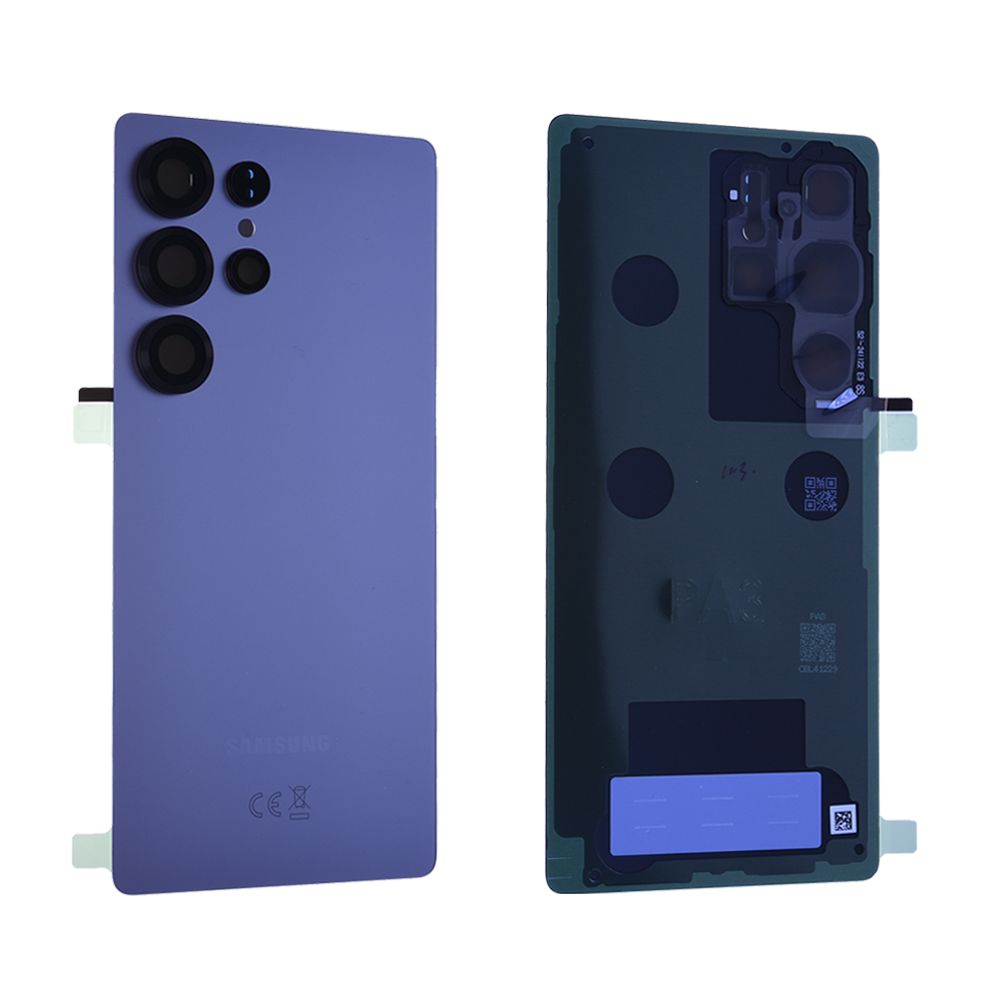 Vitre Arrière Samsung Galaxy S25 Ultra (S938B) Bleu Titane Origine