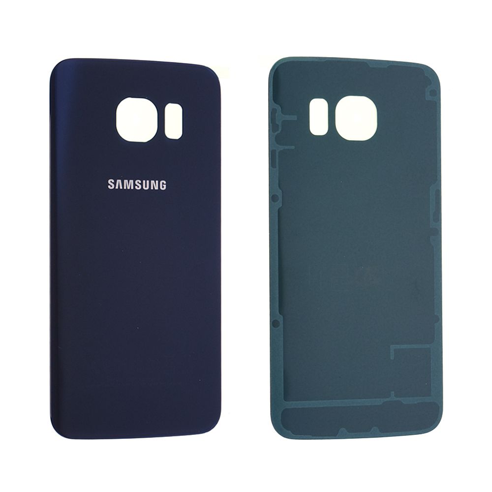 Vitre Arrière Samsung Galaxy S6 (G920F) GH82-09548D Bleu Origine