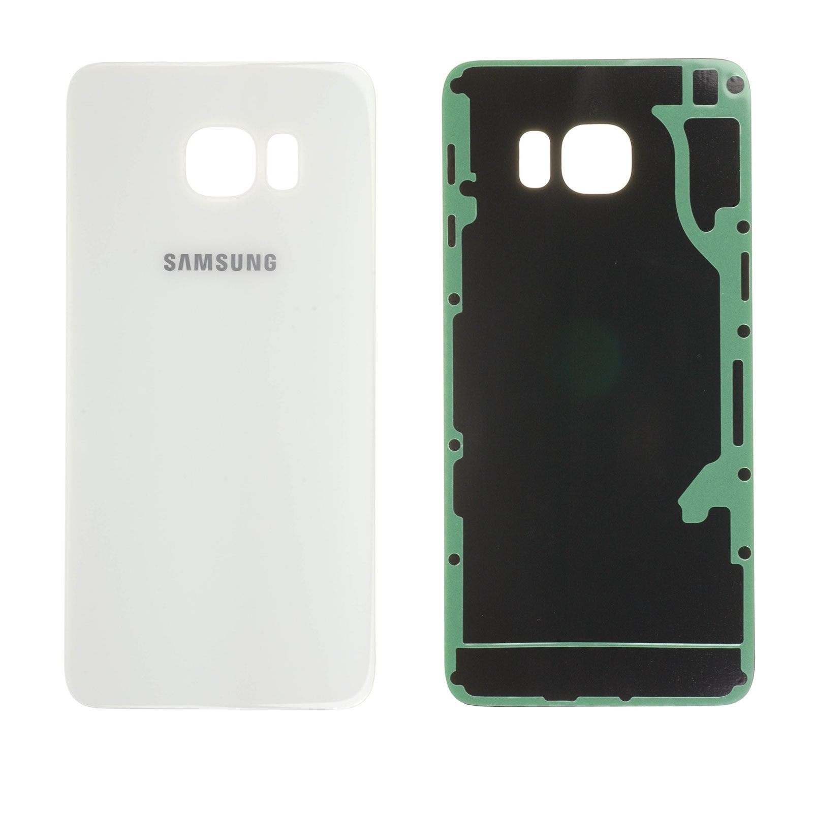 Vitre arrière Samsung Galaxy S6 Edge Plus (G928F) Blanc Astral