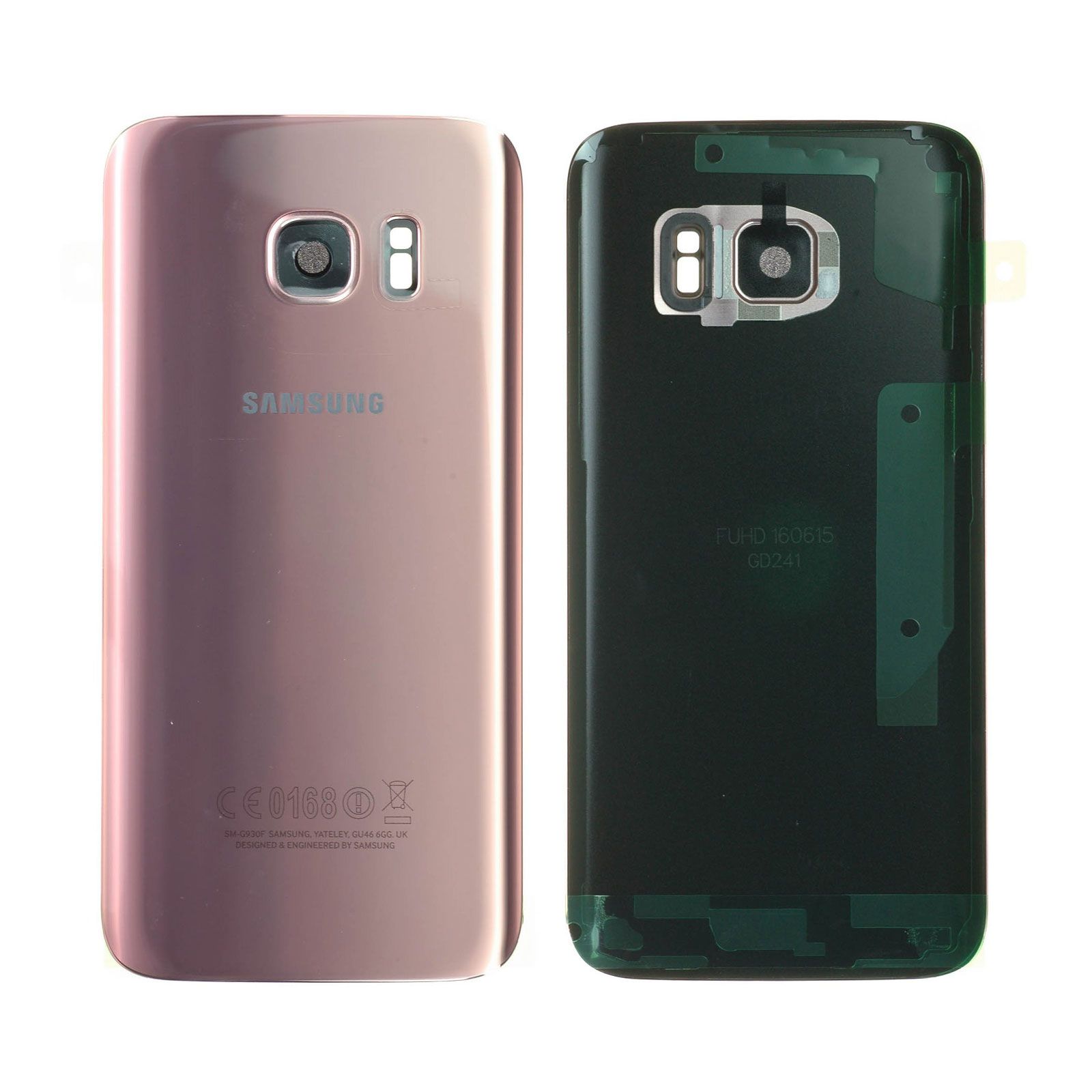 Vitre arrière Samsung Galaxy S7 (G930F) Rose Gold Origine