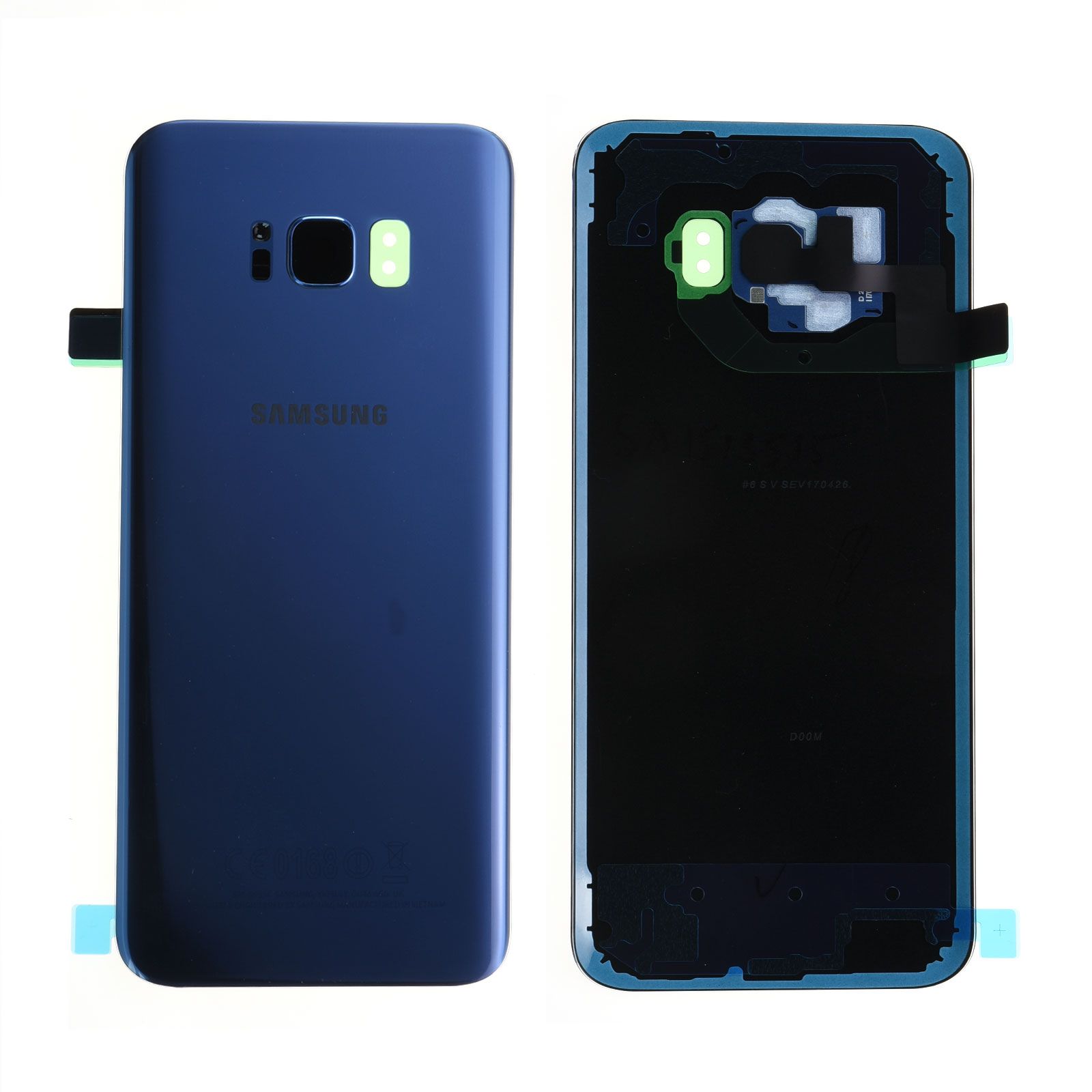 Vitre arrière Samsung Galaxy S8+ (G955F) Bleu Océan Origine