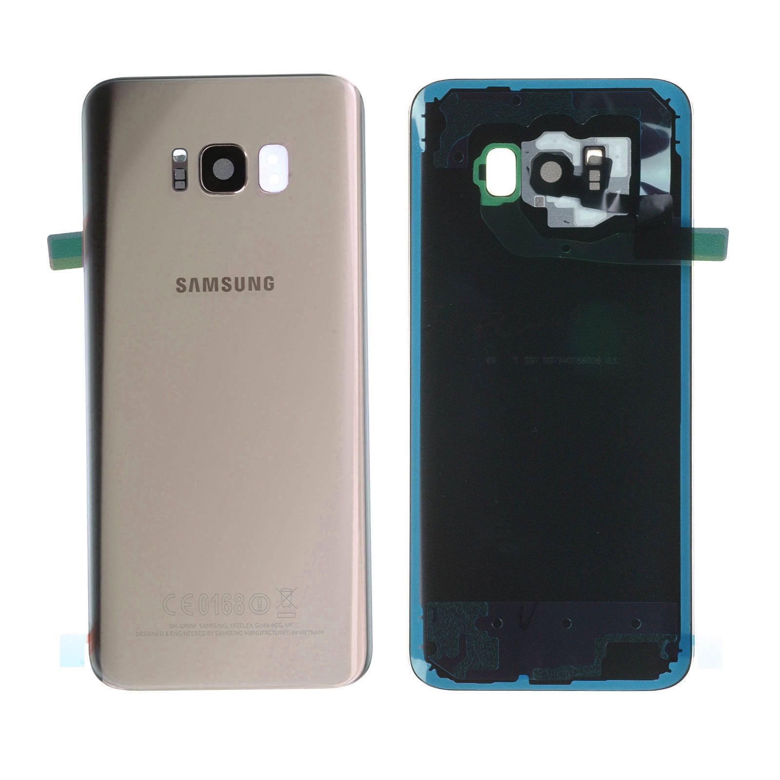 Vitre arrière Samsung Galaxy S8+ (G955F) Or Érable Origine