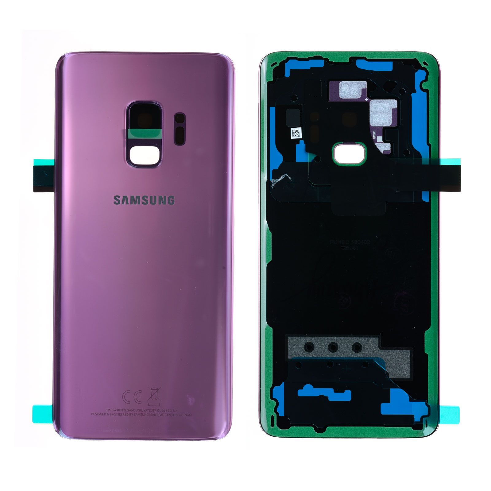 Vitre arrière Samsung Galaxy S9 (G960F) Ultra Violet Origine