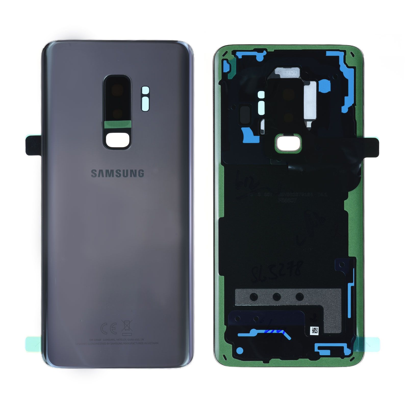 Vitre arrière Samsung Galaxy S9+ (G965F) Gris Titane Origine