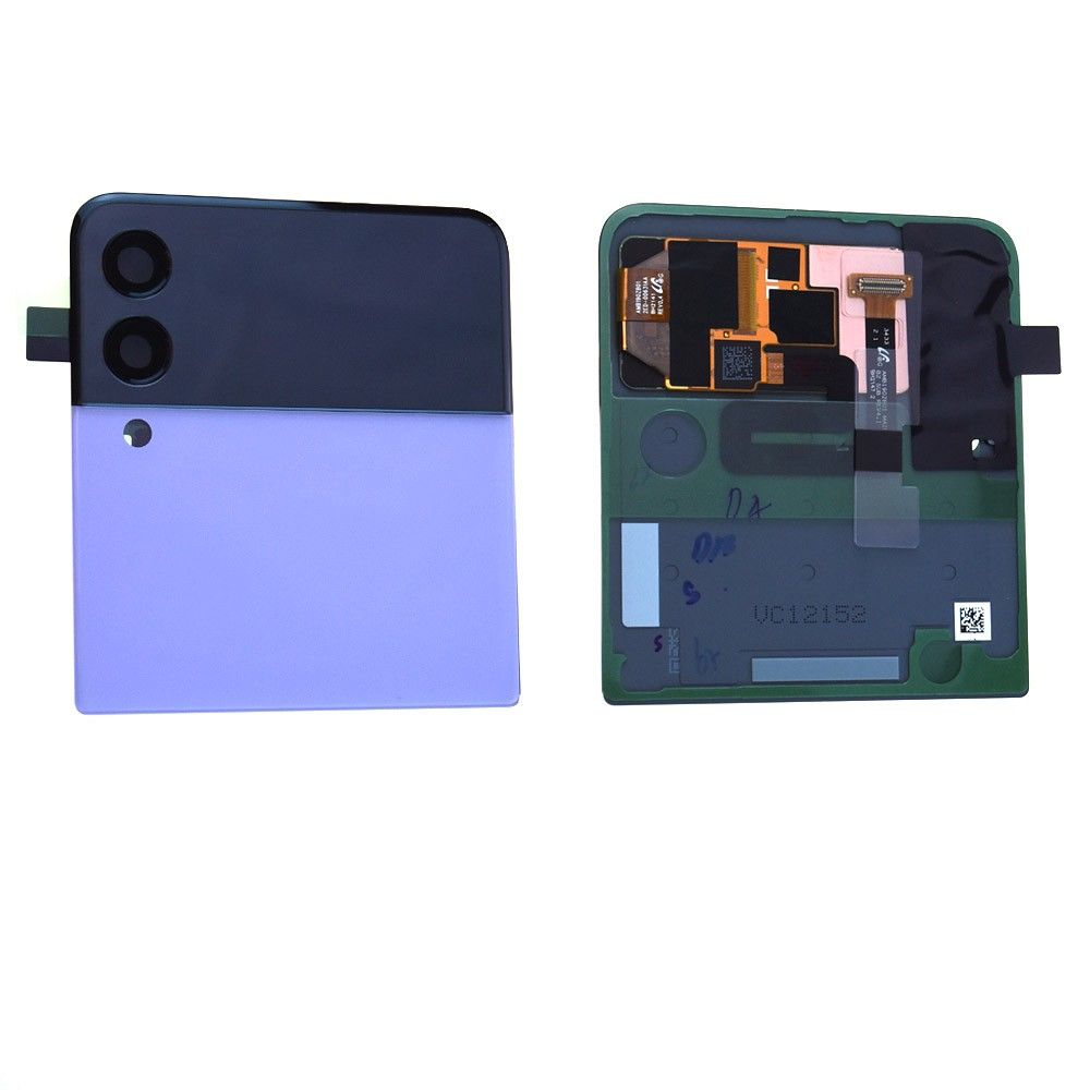 Vitre arrière Samsung Galaxy Z Flip3 5G (F711B) (Haut) Violet Origine