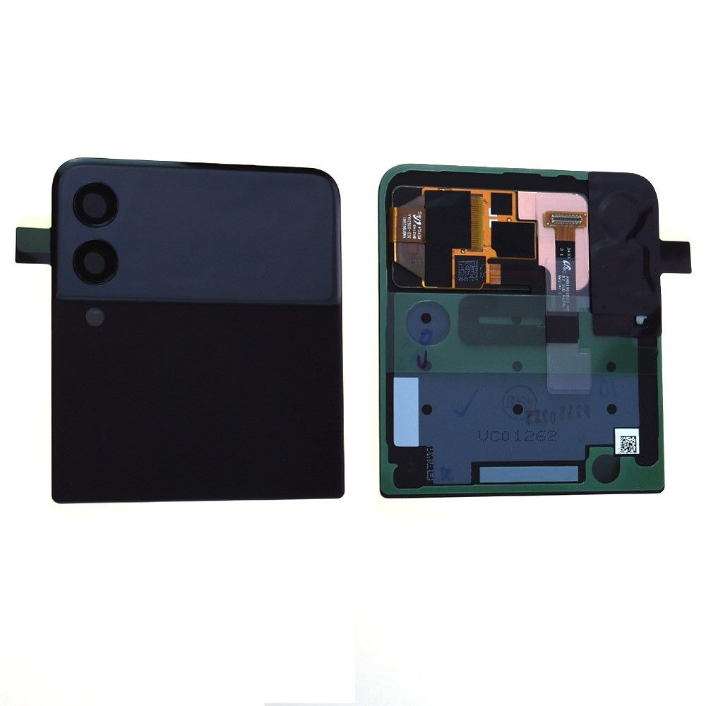 Vitre arrière Samsung Galaxy Z Flip3 5G (F711B) (Haut) Noir Origine