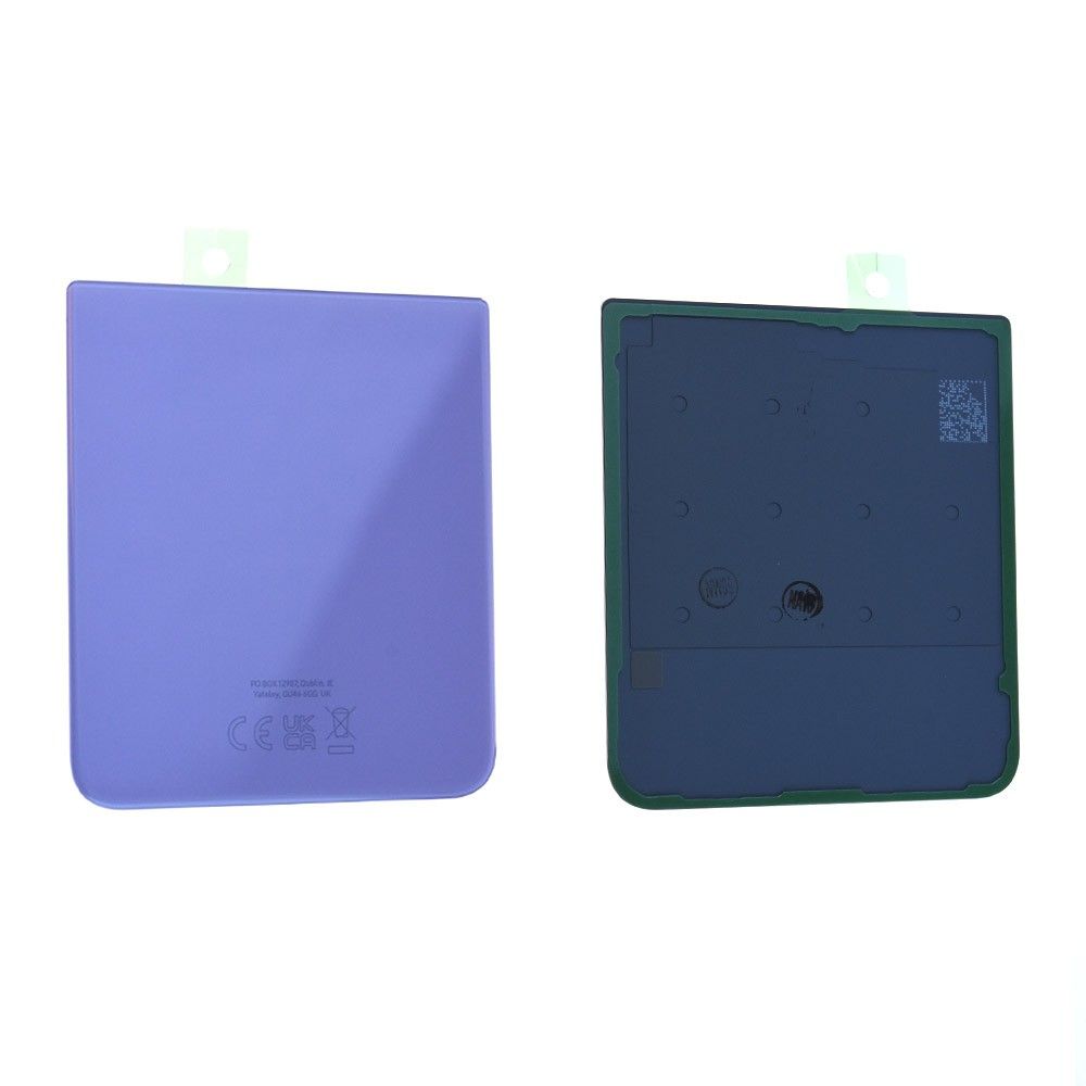 Vitre Arrière Samsung Galaxy Z Flip3 5G (F711B) (Bas) Violet Origine