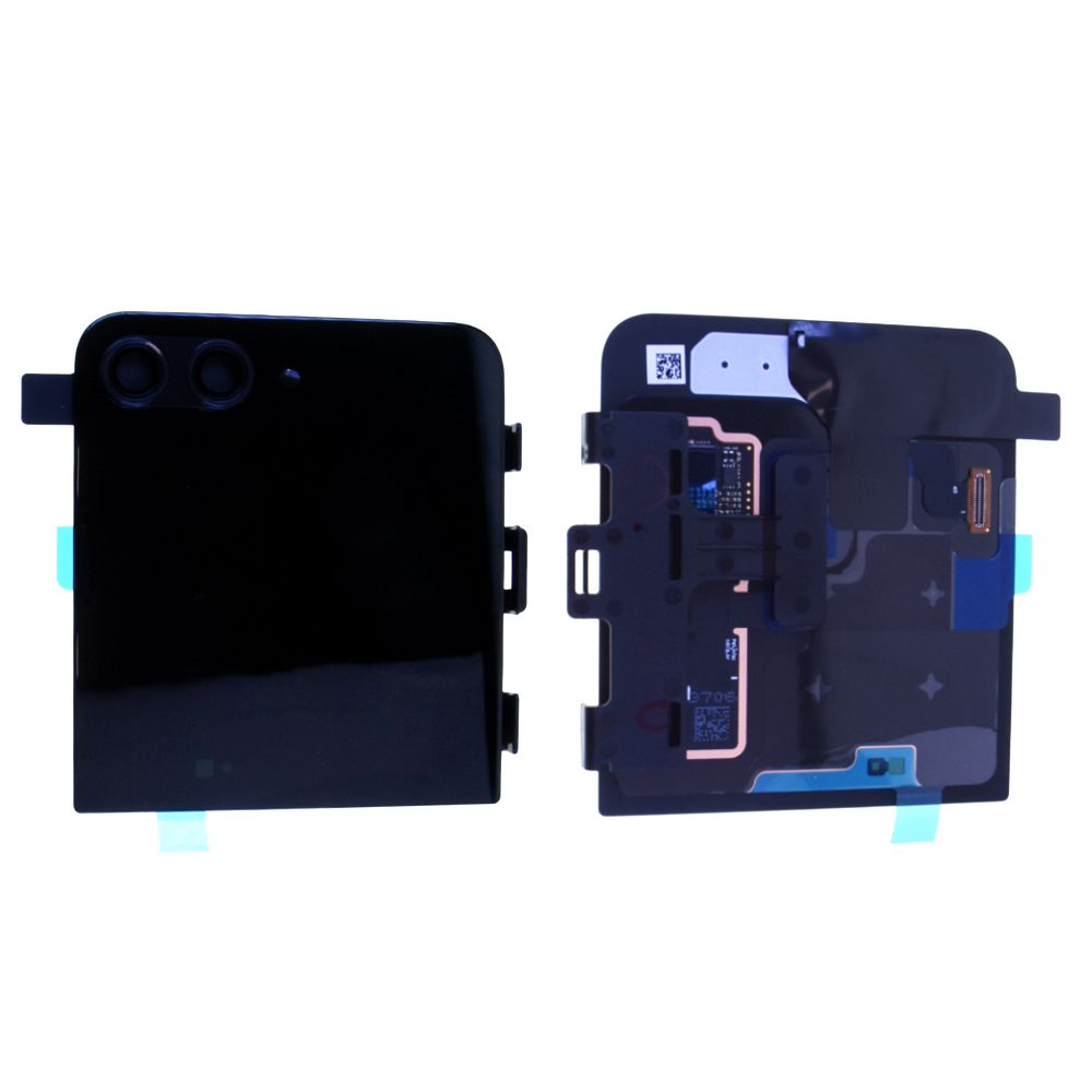 Vitre Arrière Samsung Galaxy Z Flip5 5G (F731B) (Haut) + écran Noir Origine