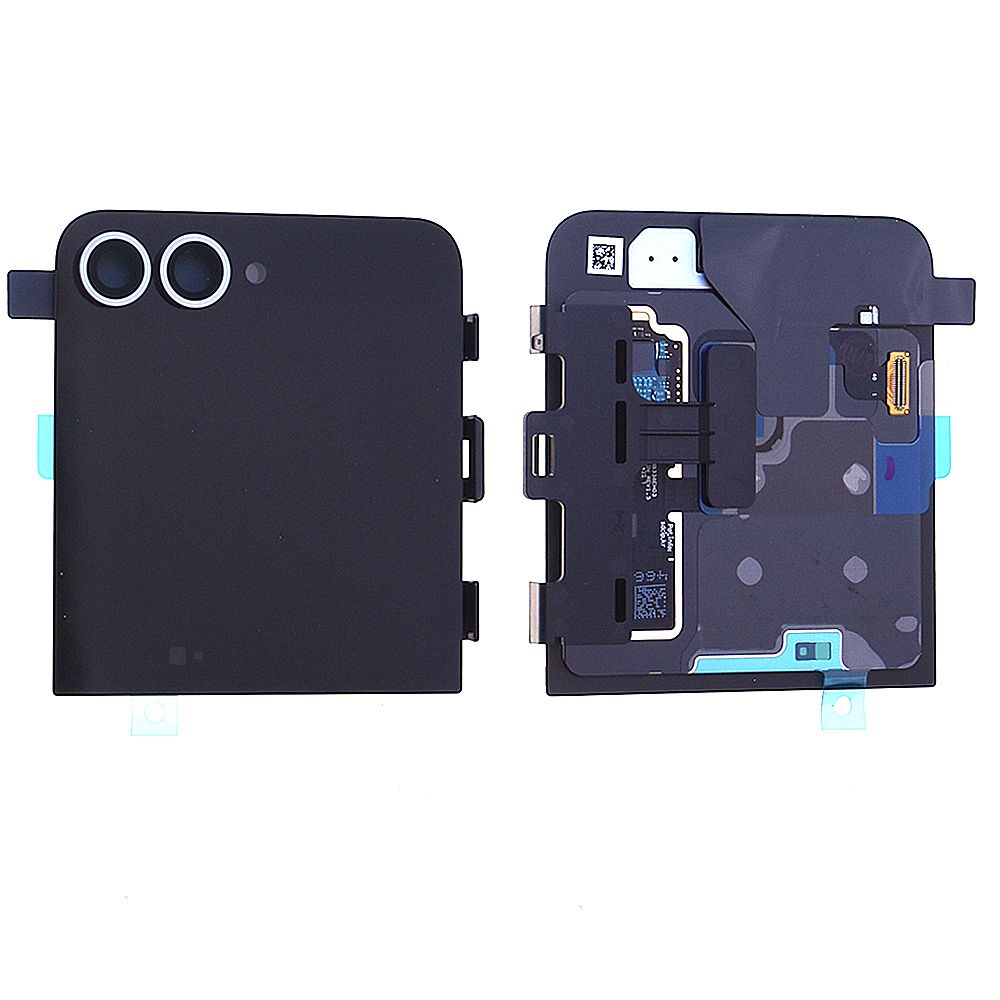 Vitre Arrière Samsung Galaxy Z Flip6 5G (F741B) (Haut) + écran Argent Origine