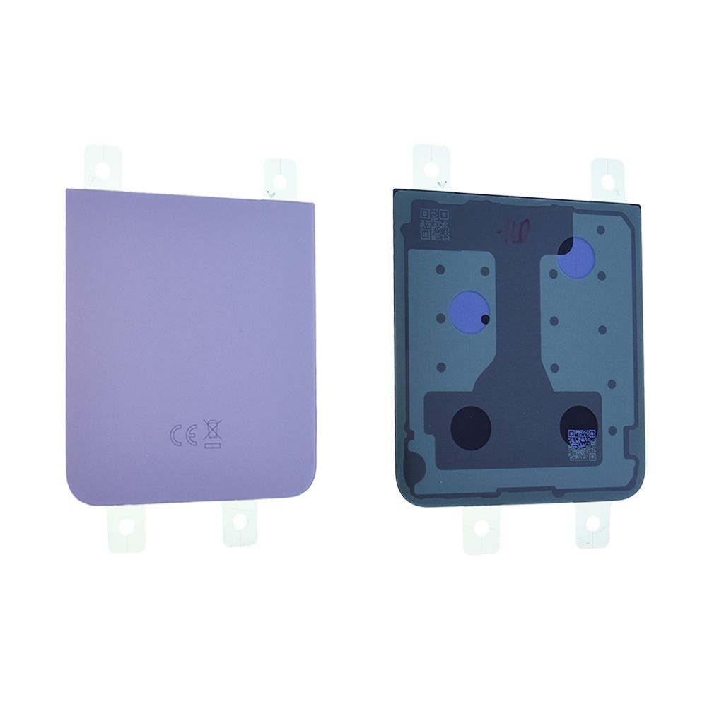Vitre arriere Samsung Z Flip6 5G (F741B) (Bas) Argent Origine