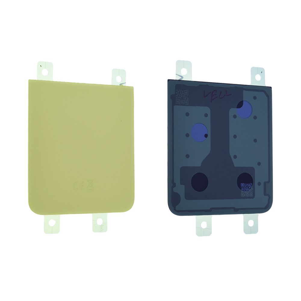 Vitre arriere Samsung Z Flip6 5G (F741B) (Bas) Jaune Origine