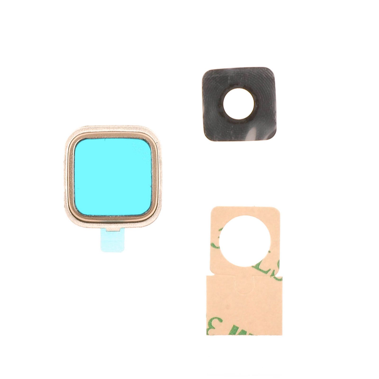 Contour / Vitre cache caméra Samsung Galaxy Note 4 (N910F) Or