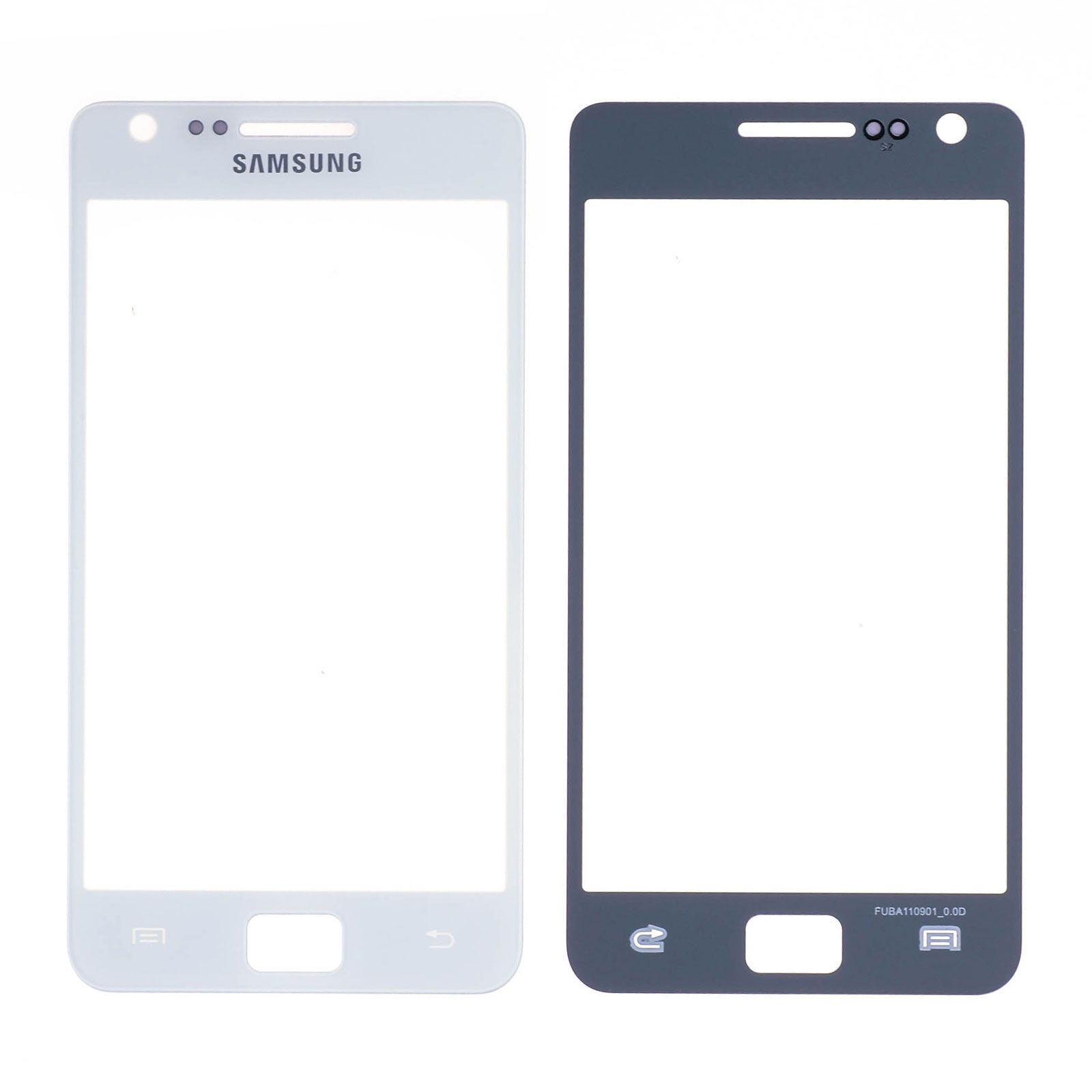 Vitre Samsung Galaxy S2 (i9100) Blanc