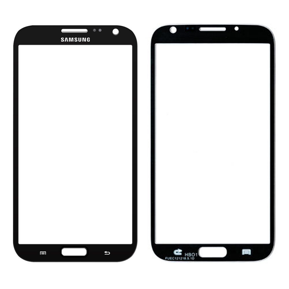 Vitre Samsung Galaxy Note 2 (N7100) / Note 2 4G (N7105) Noir