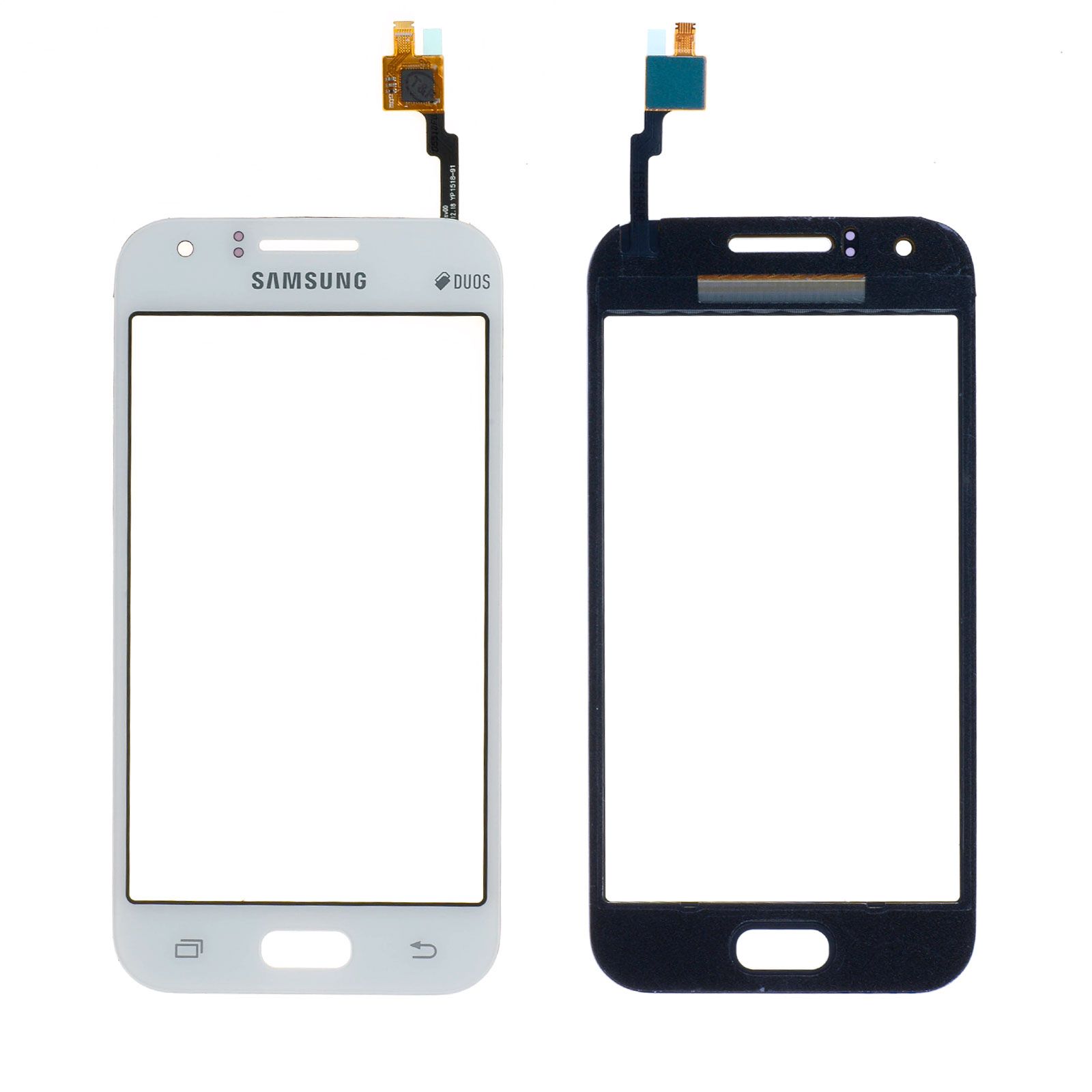 Vitre tactile Samsung Galaxy J1 (J100F) Blanc Origine
