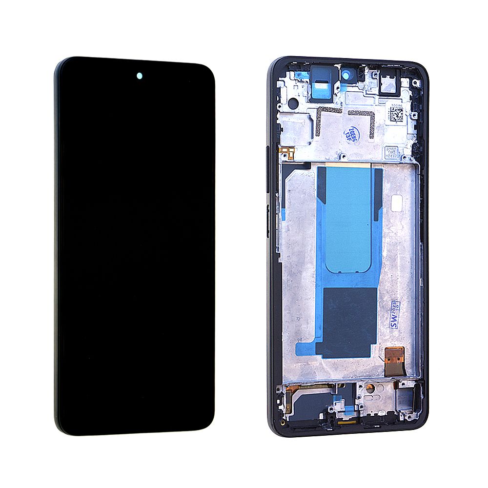 Écran Xiaomi Redmi Note 11 Pro Plus 5G / Redmi Note 11 Pro 4G/ 5G Noir + Châssis Reconditionné (PIEC)
