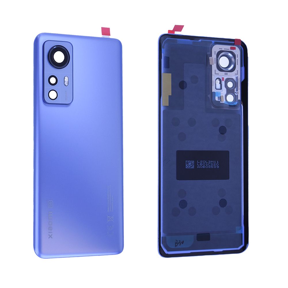 Vitre Arrière Xiaomi 12 Bleu Origine