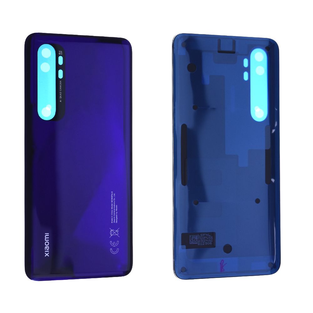 Vitre Arrière Xiaomi Mi Note 10 Lite Violet Origine