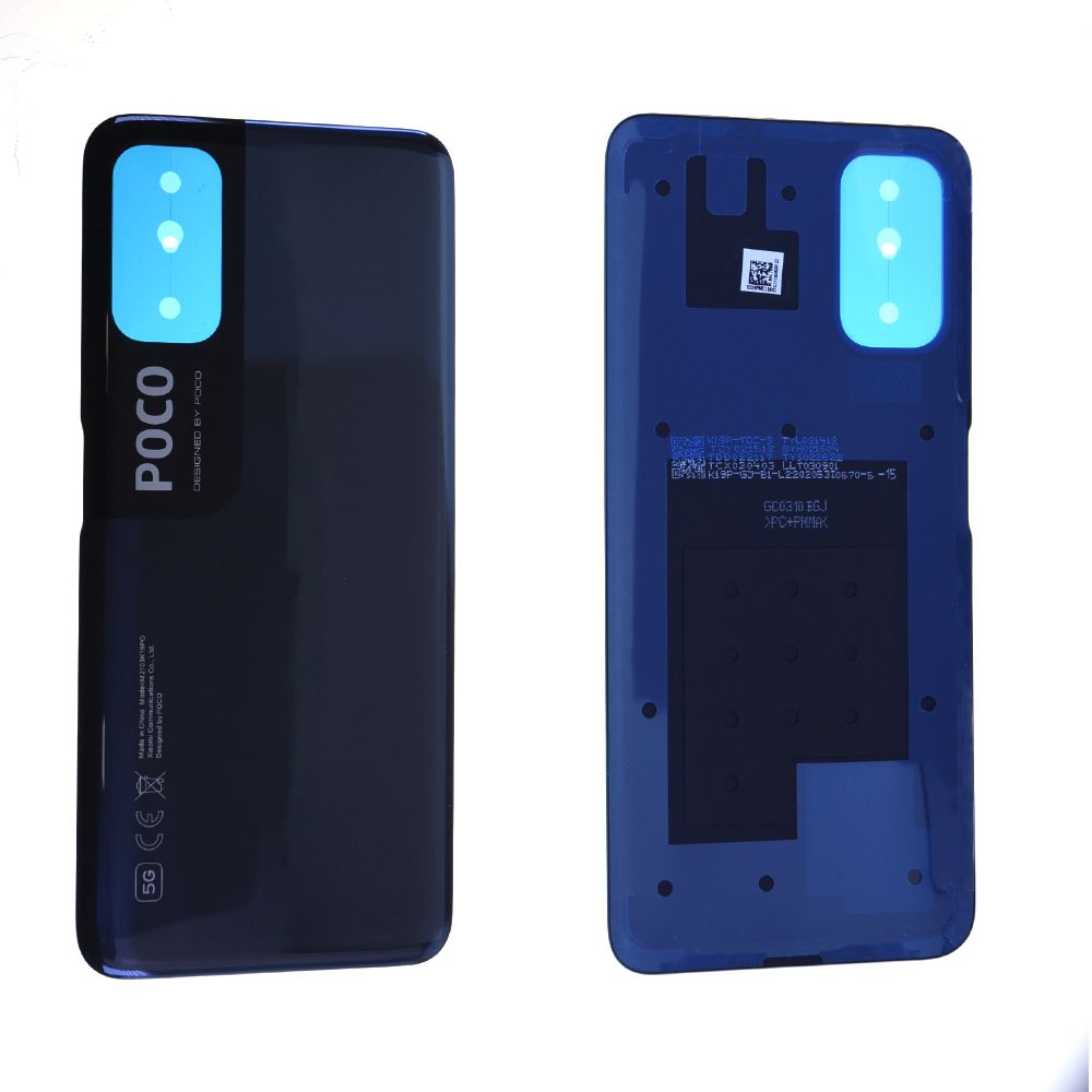 Vitre Arrière Xiaomi Poco M3 Pro 5G Noir Origine