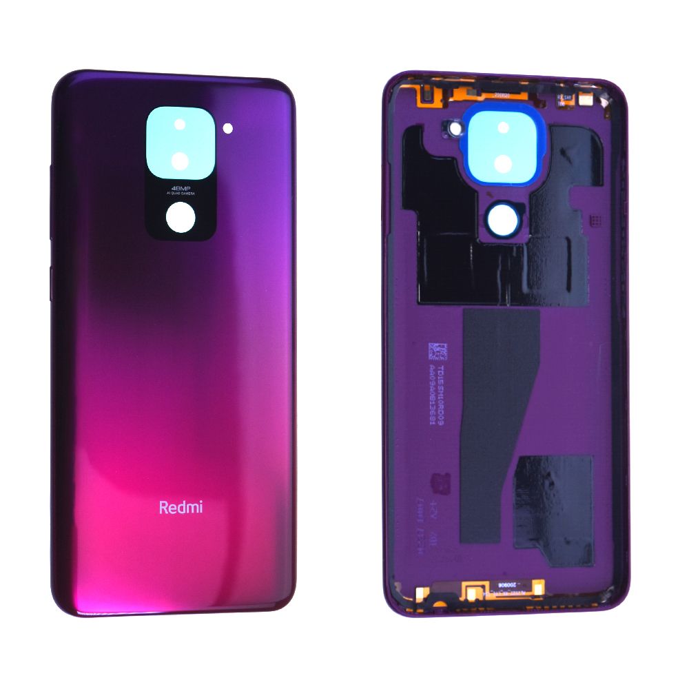 Vitre Arrière Xiaomi Redmi Note 9 / Redmi10X 4G Rouge Origine