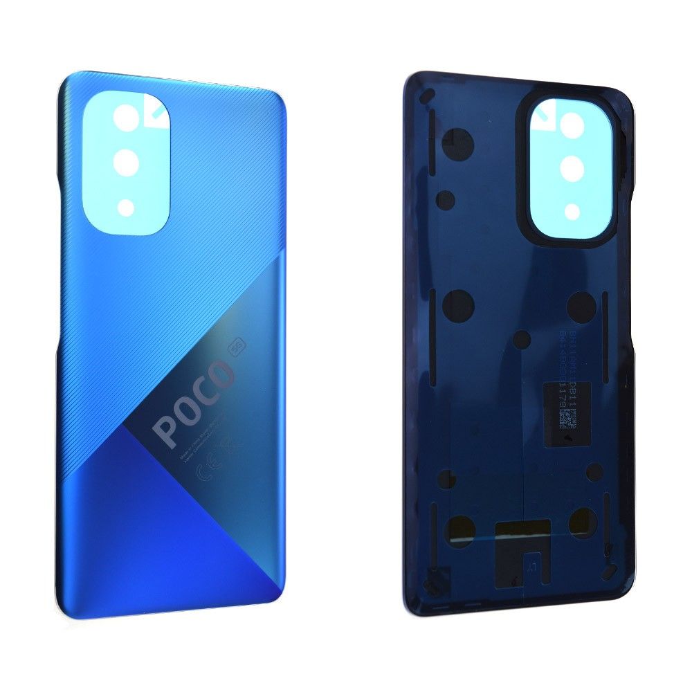 Vitre arrière Xiaomi Poco F3 Bleu Origine