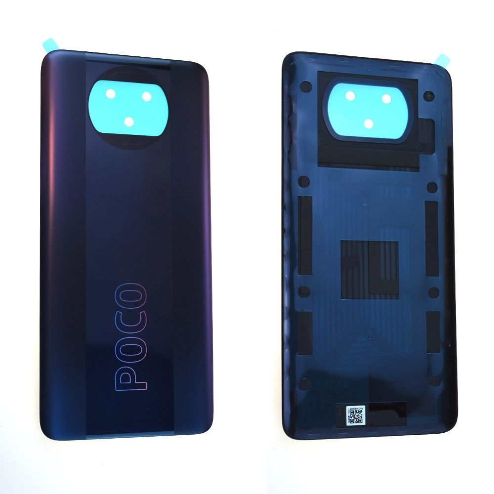 Vitre Arrière Xiaomi Poco X3 Pro Noir Origine