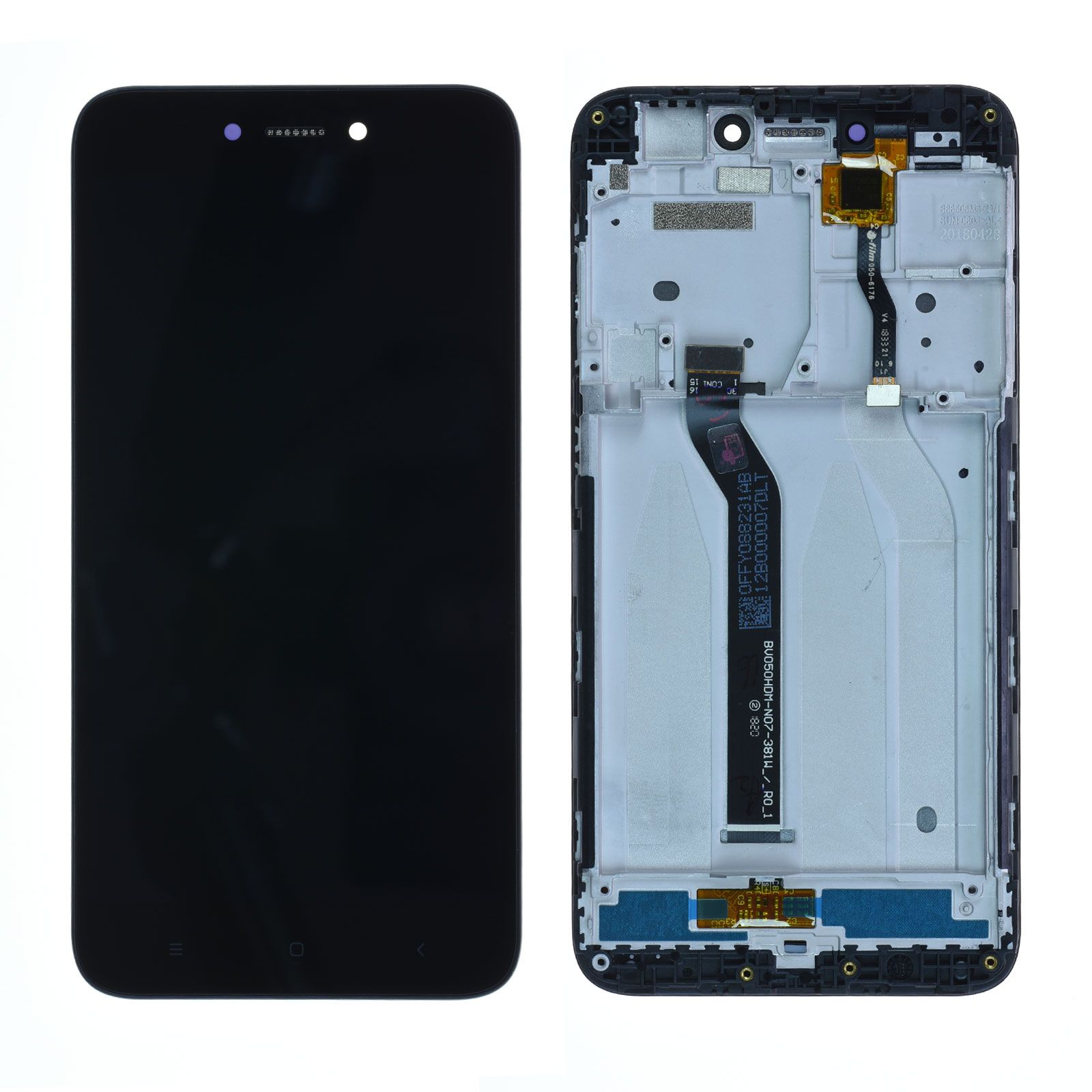 Écran Xiaomi Redmi 5A Noir + Châssis Origine