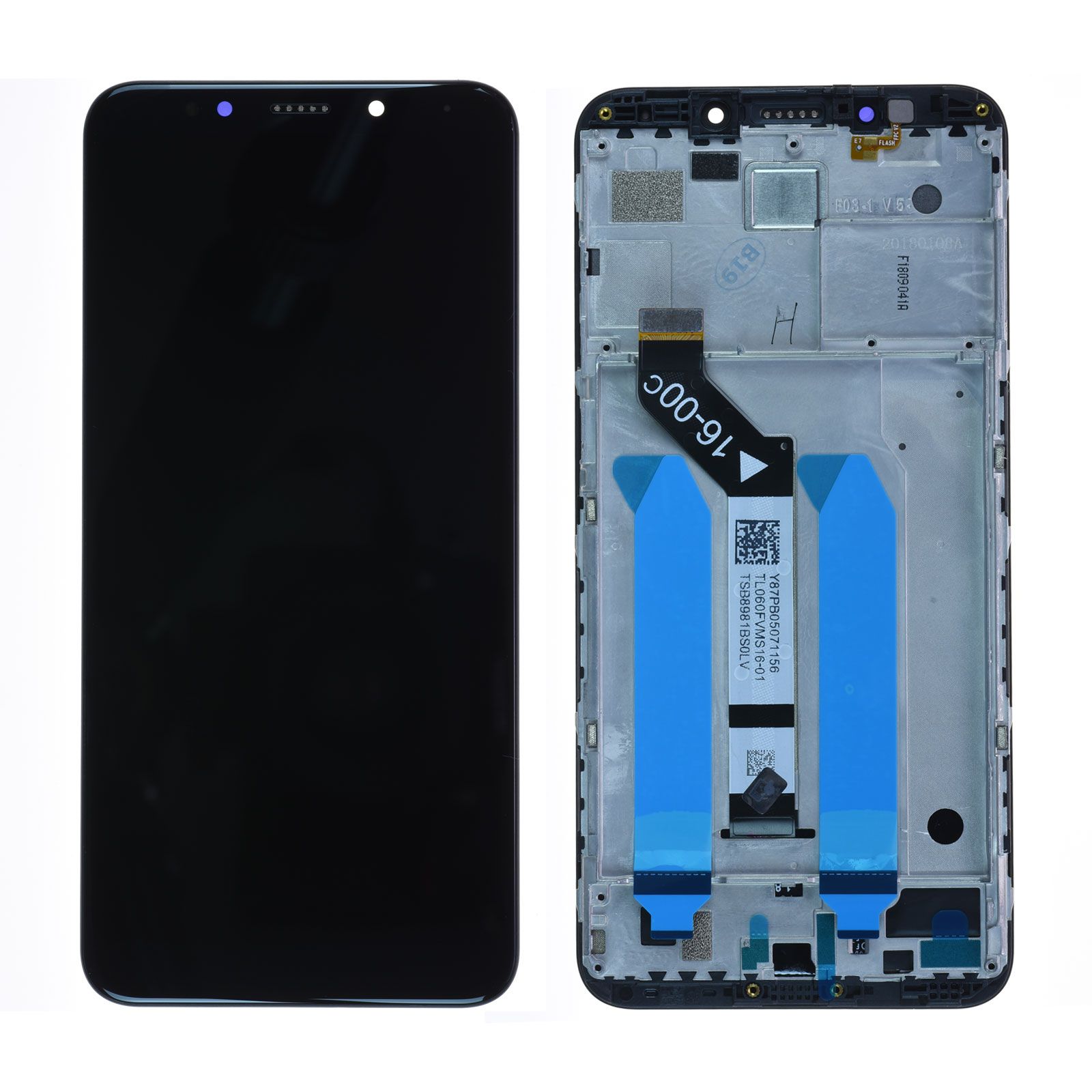 Écran Xiaomi Redmi 5 Plus Noir + Châssis Origine
