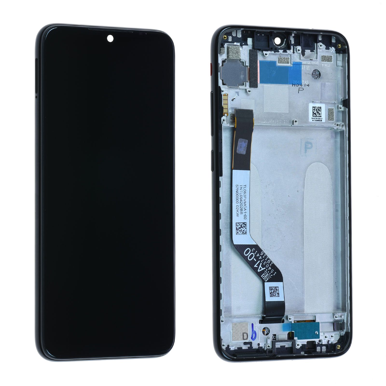 Écran Xiaomi Redmi Note 7 / 7 Pro Noir Cosmique + Châssis Origine